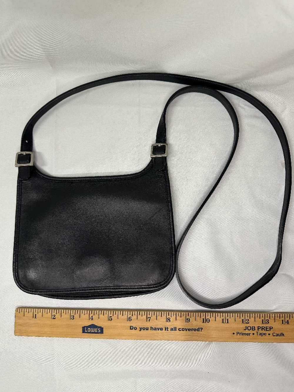 COACH VINTAGE Mini Slim Hippie Crossbody Bag No. G23-9142 – Black Leather